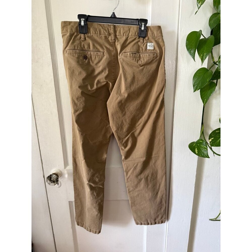 American Eagle FLEX men’s size 28 X 30 brown khaki pants - Picture 6 of 8
